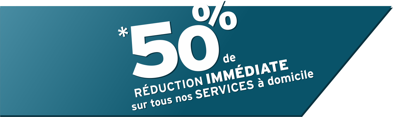 50% Réduction